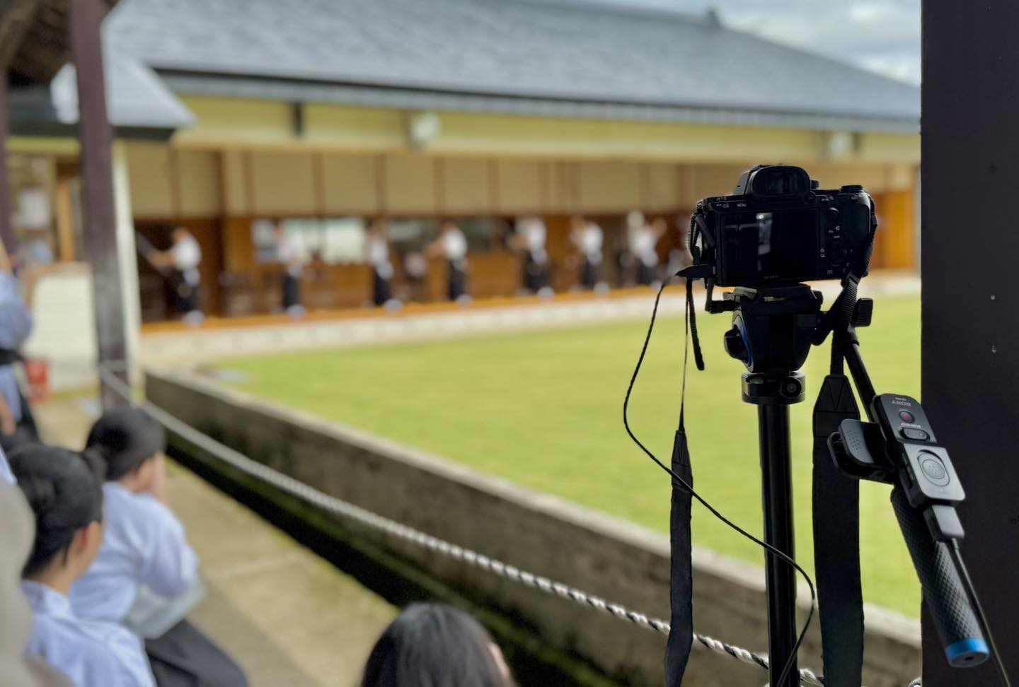 中体連弓道大会撮影